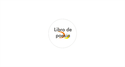 Desktop Screenshot of librodepoesia.com